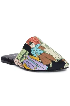Natori Slides-Adore Dynasty Satin Slide