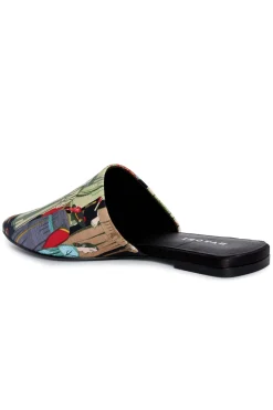 Natori Slides-Adore Dynasty Satin Slide