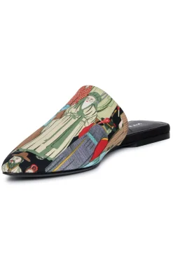 Natori Slides-Adore Dynasty Satin Slide