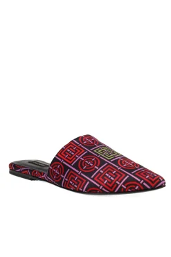 Natori Slides-Adore Infinity Satin Slide
