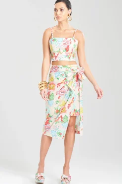 Natori Bustiers & Camis-Amanpulo Cotton Poplin Bustier