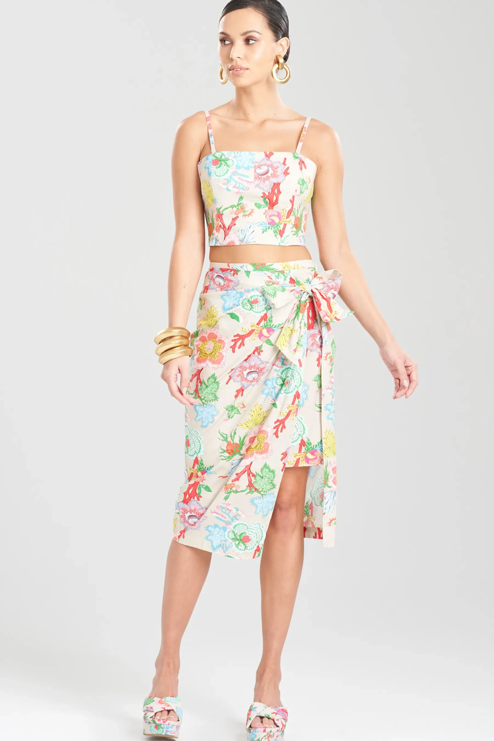 Natori Bustiers & Camis-Amanpulo Cotton Poplin Bustier