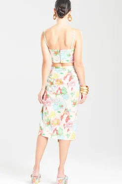 Natori Bustiers & Camis-Amanpulo Cotton Poplin Bustier