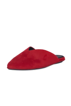 Natori Slides-Amour Suede Slide