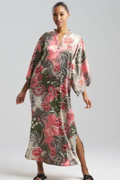 Natori Caftans|Caftan Dresses-Andalusia Satin Caftan