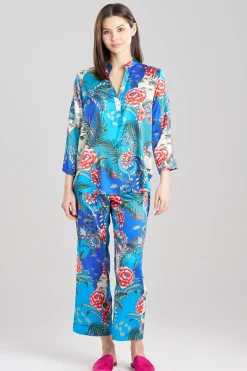 Natori Plus Sizes|Pajama Sets-Andalusia Satin PJ