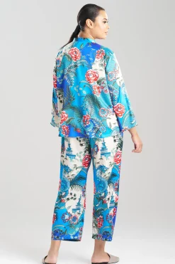 Natori Plus Sizes|Pajama Sets-Andalusia Satin PJ
