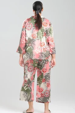 Natori Plus Sizes|Pajama Sets-Andalusia Satin PJ