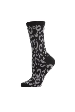 Natori Socks-Animal Print Socks