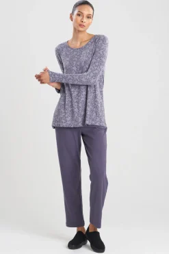 Natori Pajama Tops-Animale Printed Mirage Top
