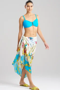 Natori Pareos-Aquatic Sheer Pareo