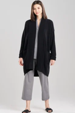 Natori Cardigans & Hoodies|Knitwear-Aura Solid Cardigan