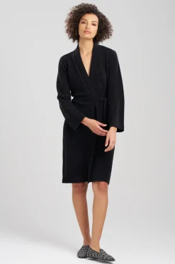 Natori Robes & Kimonos-Aura Solid Robe