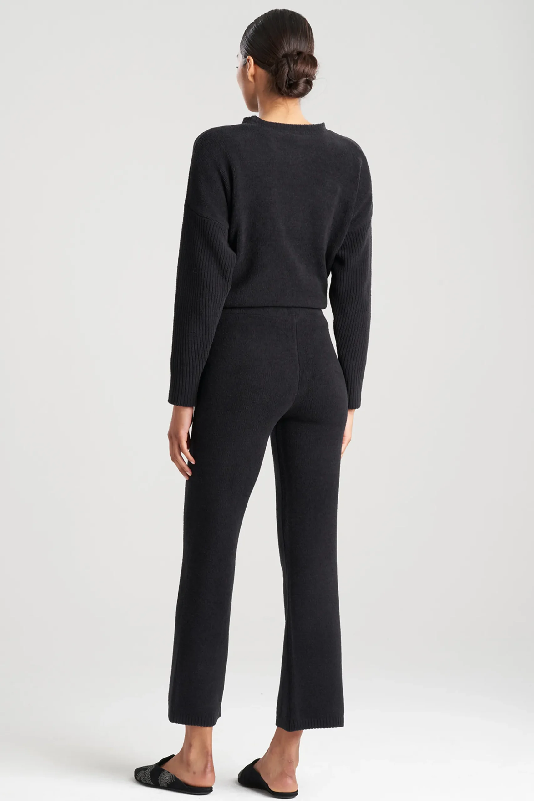 Natori Pajama Bottoms-Aura Solid Straight Leg Pants