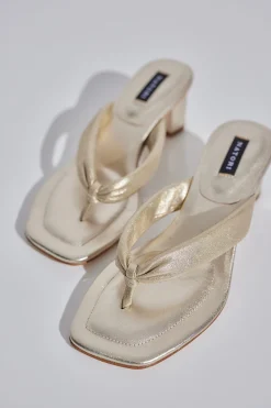 Natori Sandals-Bay Suede Thong Sandal