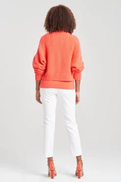 Natori Knitwear-Beijing Textured Knit Crop Cardigan