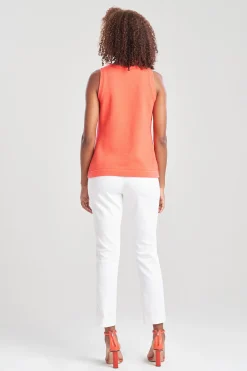 Natori Tops, Shirts & Tunics|Knitwear-Beijing Textured Knit Halter Top