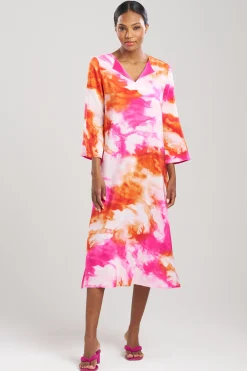 Natori Caftan Dresses-Biarritz Silk Caftan
