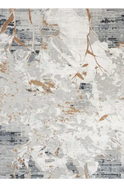 Natori Rugs-Bliss- Abstract Floral Neautrals Rug