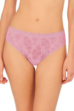 Natori Thongs-Bliss Allure One-Size Lace Thong 3-Pack