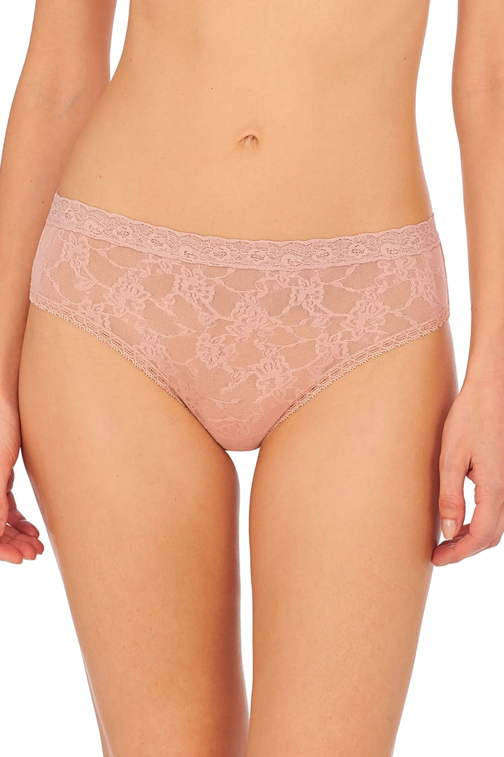 Natori Briefs-Bliss Allure One-Size Lace Girl Brief 3-Pack
