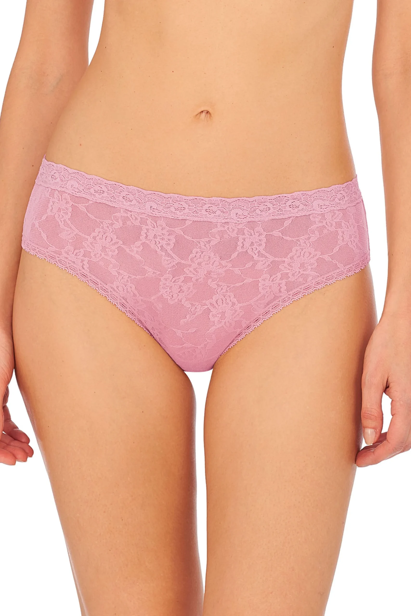 Natori Briefs-Bliss Allure One-Size Lace Girl Brief 3-Pack