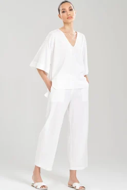 Natori Spa & Wellness|Lounge Tops-Bliss Essentials V-Neck Top