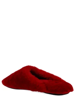 Natori Slides|Slippers-Bliss Genuine Shearling Slide