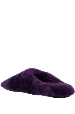 Natori Slides|Slippers-Bliss Genuine Shearling Slide