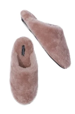 Natori Slides|Slippers-Bliss Genuine Shearling Slide