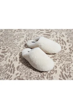 Natori Slides|Slippers-Bliss Genuine Shearling Slide