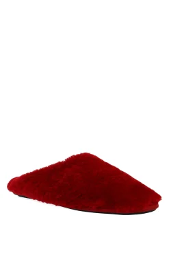 Natori Slides|Slippers-Bliss Genuine Shearling Slide