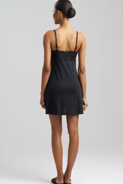Natori Chemises|Chemises-Bliss Harmony Lace Applique Chemise