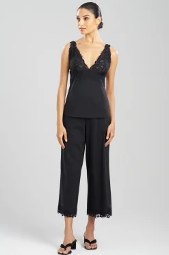 Natori Pajama Tops|Lounge Tops-Bliss Harmony Lace V-Neck Cami