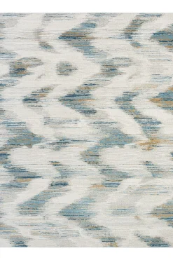 Natori Rugs-Bliss- Ikat Blue/Grey Rug