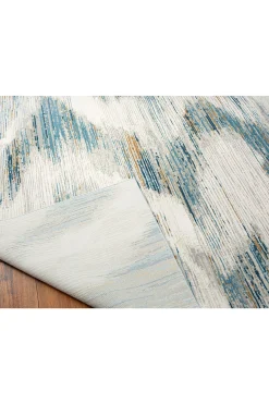 Natori Rugs-Bliss- Ikat Blue/Grey Rug