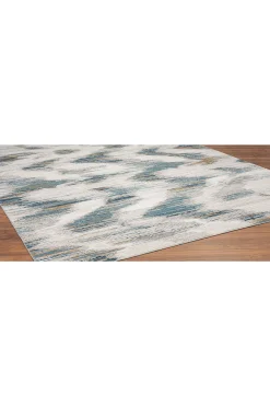 Natori Rugs-Bliss- Ikat Blue/Grey Rug