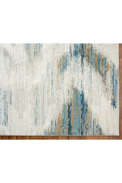 Natori Rugs-Bliss- Ikat Blue/Grey Rug