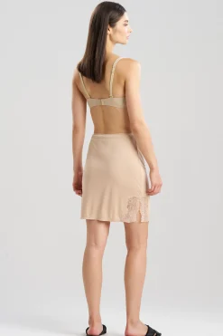 Natori Bodysuits & Bodywear|Chemises-Body Doubles Lace Applique Half Slip