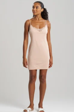 Natori Chemises-Body Doubles Lace Applique Chemise
