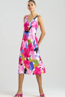 Natori Plus Sizes|Gowns-Bonita Satin Gown