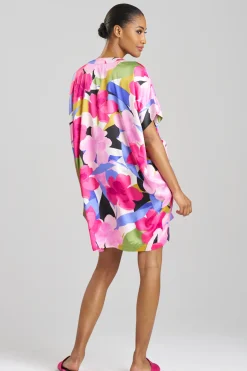 Natori Sleepshirts-Bonita Satin Sleepshirt