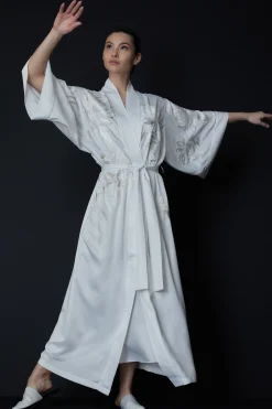 Natori Robes & Kimonos|Bridal Robes & Wraps-Bridal Embroidery Robe