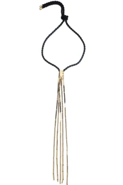 Natori Necklaces-Buffed Brass Necklace