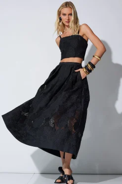 Natori Bustiers & Camis-Calado Embroidery Cotton Bustier