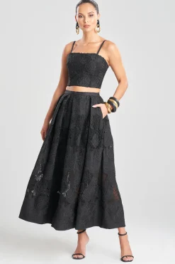 Natori Pants, Skirts & Shorts-Calado Embroidery Cotton Skirt