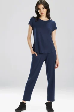 Natori Lounge Tops-Calm T-Shirt Top
