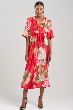 Natori Caftans|Caftan Dresses-Caterina V-Neck Caftan