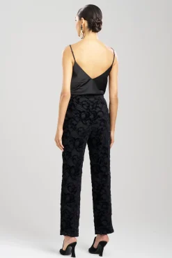 Natori Pants, Skirts & Shorts-Chenille Lace Slim Pants