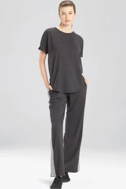 Natori Tops|Athleisure-Chi Split Back Top